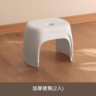 (組)懶角落加厚防滑矮凳(2入)