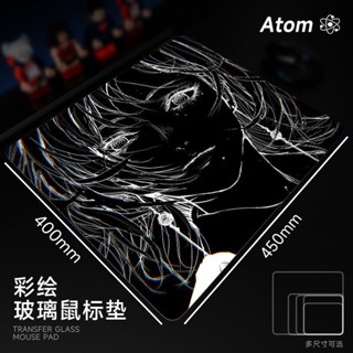 2025特價上新~光伏玻璃鋼化升級順滑FPS電競遊戲辦公桌墊用墊滑鼠墊
