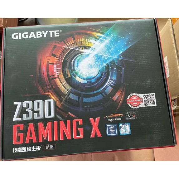 【Gigabyte/技嘉】全新臺式機主板盒裝Z390 GAMING X 支持8 9代CPU