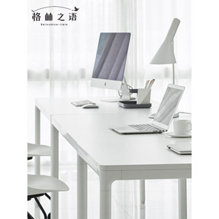 『LIME』北歐ins輕奢極簡筆記本臺式 電腦桌家用辦公桌職員桌書桌電競桌