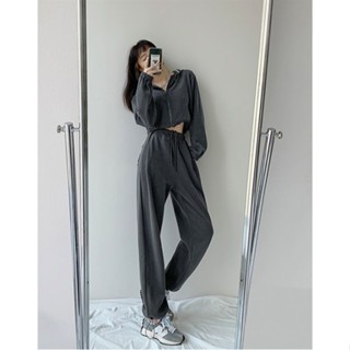 一家有趣的店👌429#高腰愛心運動褲女學生運動褲後袋寬鬆休閒女士蘿蔔哈倫褲子🌼
