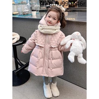 兒童羽絨服韓國代購 零下-40度 保暖外套 羽絨服 加厚保暖外套 雪地外套女童羽絨棉服冬季2024新款洋氣女寶寶女孩冬裝