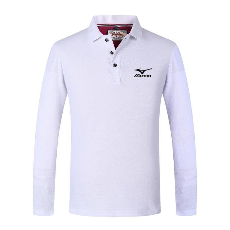 新品美津濃 長袖polo衫 長袖上衣 mizuno 衣服 吸濕 排汗polo衫 長袖T恤秋冬 POLO衫上衣長袖