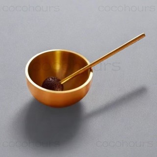 cocohours迷你小頌缽/ 瑜伽 黃銅佛音缽裝飾品 套裝 佛教用品 瑜伽療愈
