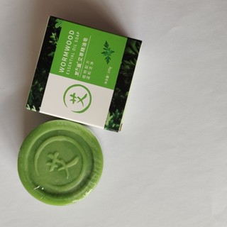 艾草皂香皂全身可用去除蟎蟲男女清潔沐浴手工皂艾草植物皂