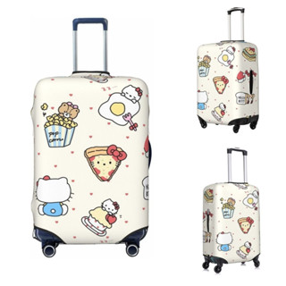 三麗鷗 HELLO KITTY 行李套卡通 SANRIO 防水防塵彈性套用於行李保護旅行箱套