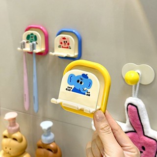 【臺灣出貨】【店鋪熱銷】牙刷置物架壁掛式免打孔浴室兒童電動牙刷收納架衛生間墻上掛架