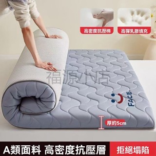 【臺灣出貨】床墊 2025新款天然乳膠層床墊 抗菌除蟎乳膠床墊 海綿床墊 加厚床墊 榻榻米學生宿捨床墊 單人雙人床墊