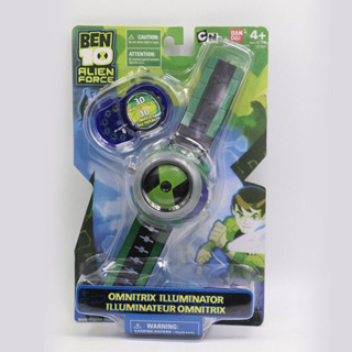 BEN10投影手錶兒童卡通保衛者小班駭客變身器玩具可切換圖案