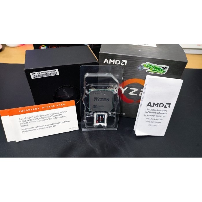 處理器工藝 CPU AMD 插槽 AM4 Ryzen 5 5500 6 核 12 線程 4,2 GHz 最大提升 3,4
