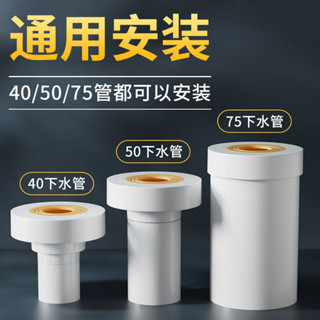 ⚡諾諾精選⚡廚房下水管密封塞洗衣機排水管道5075封口蓋矽膠圈防返臭堵口神器