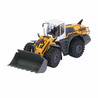 【收藏精品】1:50 LIEBHERR L586 - 4 裝載機挖掘機機合金工程車模型#1006