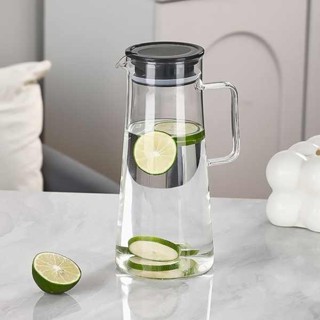 冰霸水壺 保冰杯 涼水壺玻璃耐熱高溫家用冷水壺大容量涼白開水杯茶壺涼水瓶高顏值