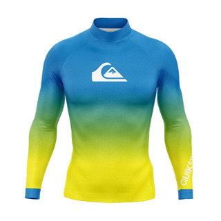 #QUIKSILVER潛水服速乾水母衣男防曬衝浪上衣長袖泳衣漂流衝浪服#