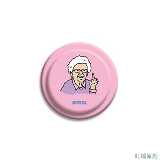 【新品臺出】日韓 Ins風粉底老奶奶磁吸氣囊支架適用蘋果華為小米安卓15Magsafe強磁吸 手機支架 磁吸支架 手機磁