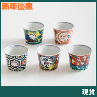 【日式經典】日本 九穀燒青郊手作 機器貓哆啦A夢聯名茶杯 手工茶杯 主人杯 陶瓷杯 水杯