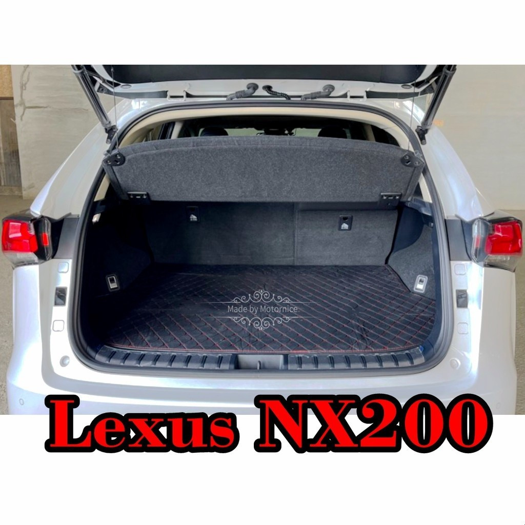 （現貨）適用淩誌Lexus NX200 後車廂墊 NX200t NX300 NX300h 汽車皮革後廂墊 nx後行李箱