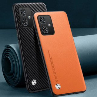 MOTOROLA 摩托羅拉 G54 G84 後蓋啞光矽膠防震保護手機殼摩托羅拉 Moto G54 5G 豪華 PU 皮套