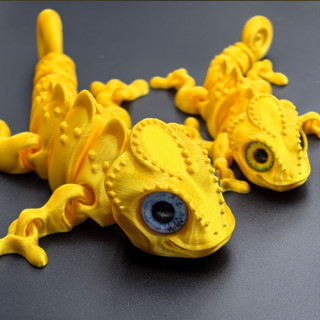 現貨 黑科技玩具 動漫擺件 男生玩具 生日禮物 手辦 3D列印龍蜥蜴全身關節可動爆款模擬寵物模型生日禮物搞怪玩具擺攤