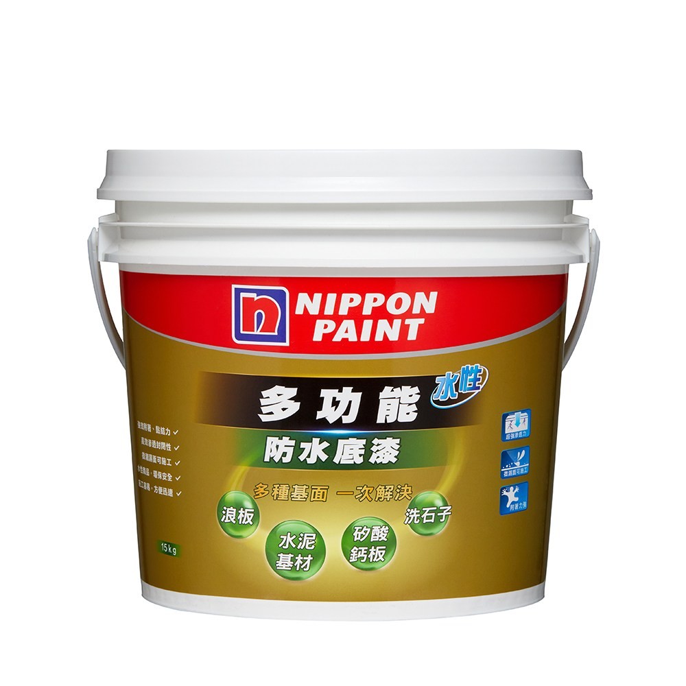 立邦 多功能水性防水底漆 白色 15kg