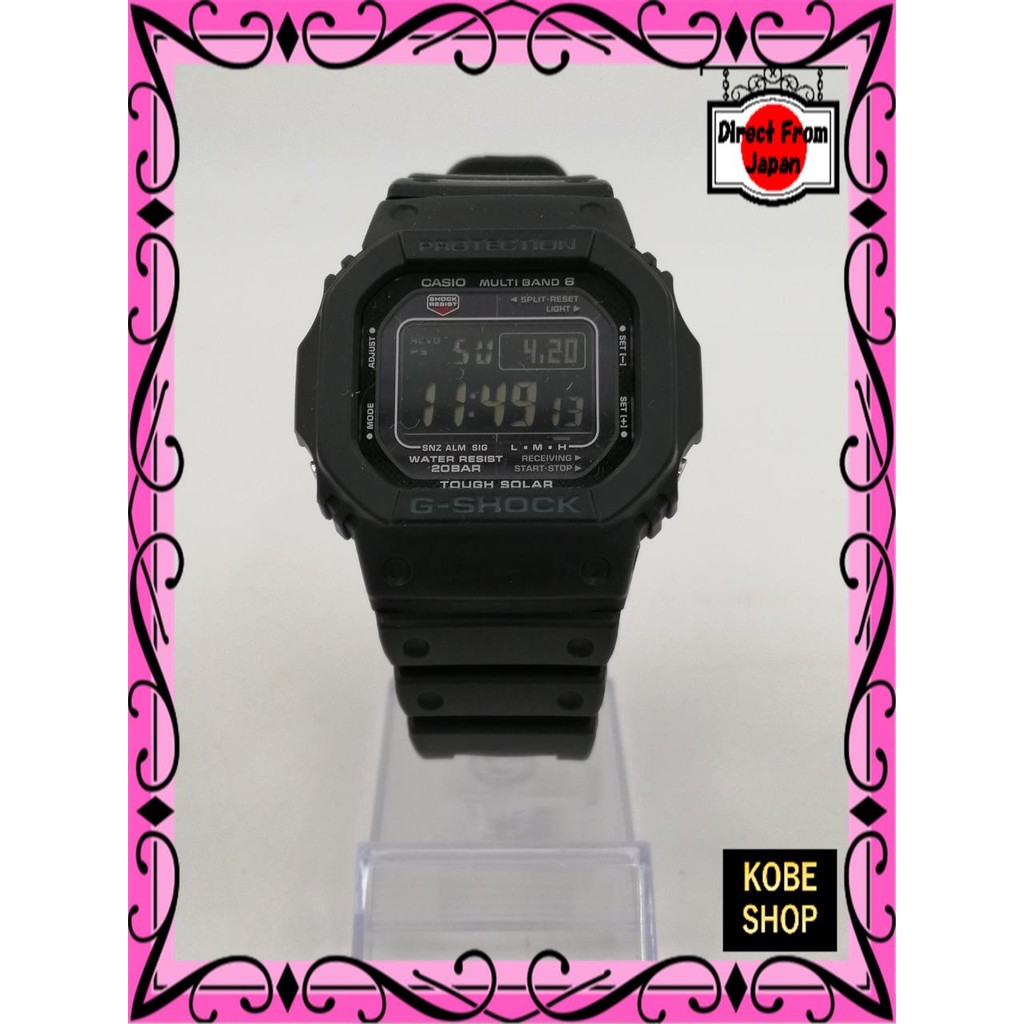 【日本直送】 卡西歐 G-SHOCK GW-S5600U-1JF 無線電太陽能手錶 【二手物品】