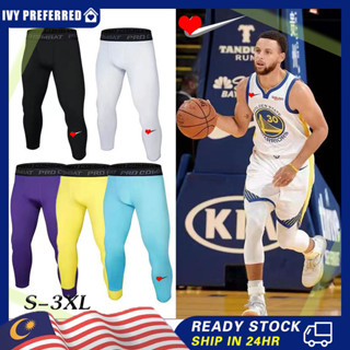 Pro Combat Short 3 Quarter Long 中性打底褲緊身健身房跑步健身成人運動褲籃球短褲褲子速乾緊