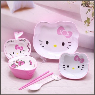 NS4 hello Kitty新款密胺環保卡通耐兒童家用餐具碗SN4