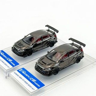 CM 1:64 斯巴魯subaru WRX STI Varis寬體改裝 合金汽車模型絕版模型