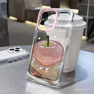 水晶蘋果相容 iPhone 手機殻適用於 iPhone 16 Pro Max/15/14 Pro Max/13 Pro