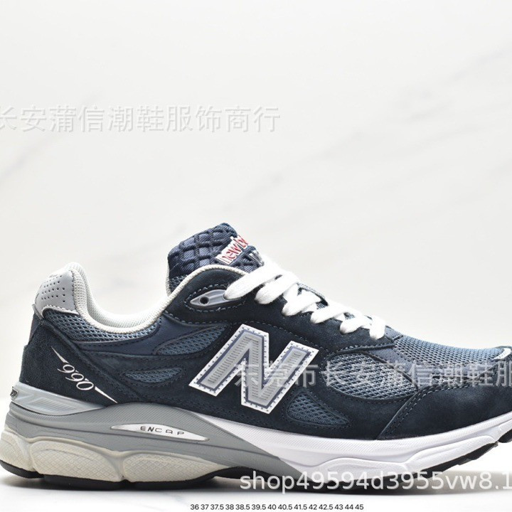莆田鞋純原莆田鞋 高版本 新百倫 nb990老爹鞋麂皮複古v4外貿跨境
