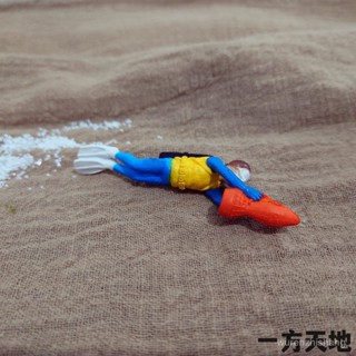 爆款場景模型模擬微縮迷你小潛水員小人微景沙盤拍攝道具造景裝飾擺件