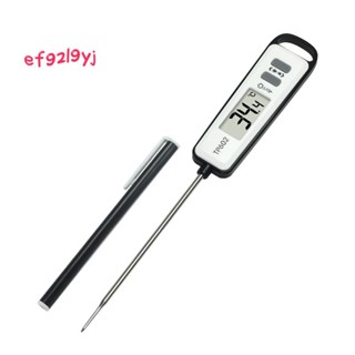 Tp602肉類溫度計廚房數字烹飪食物水牛奶探針電子燒烤家用溫度檢測工具