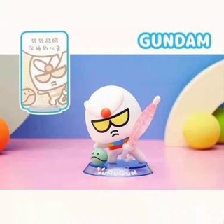 現貨YuRuGun高達盲盒QMSV獨角獸Q萌抽象公仔模型擺件玩具