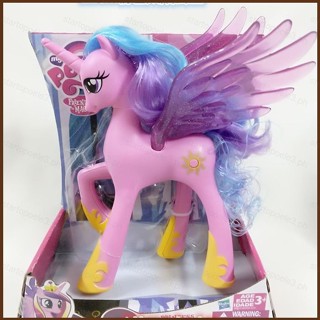 ST3 My Little Pony 可動人偶 Princess Celestia 白色粉色黑色模型娃娃玩具兒童禮物裝飾