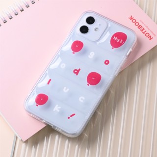 好運氣 簡約英文 情侶款 羽絨服手機殼 適用iphone16手機殼殼15 14 13 promax 12 11蘋果保護套
