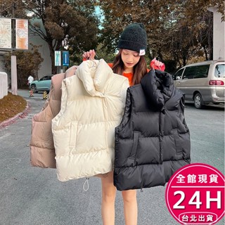 【梨卡】隔日到貨 女裝 外套 棉馬甲背心 修身無袖背心 外套馬夾 韓版冬天背心 保暖馬甲 AR235【現貨24H】