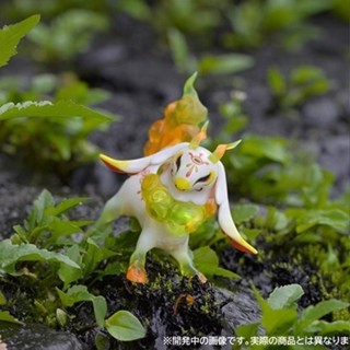 [1485人收藏]SO-TA日本正版扭蛋 山海經神獸仔白澤 原創空想生物神話圖鑑模型