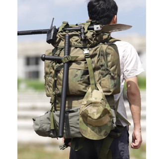 【特價+速髮】戰術後揹包 軍用包 登山後揹包 登山包徒步揹包男士雙肩超大容量戶外旅遊行李背囊65L戰術外出包