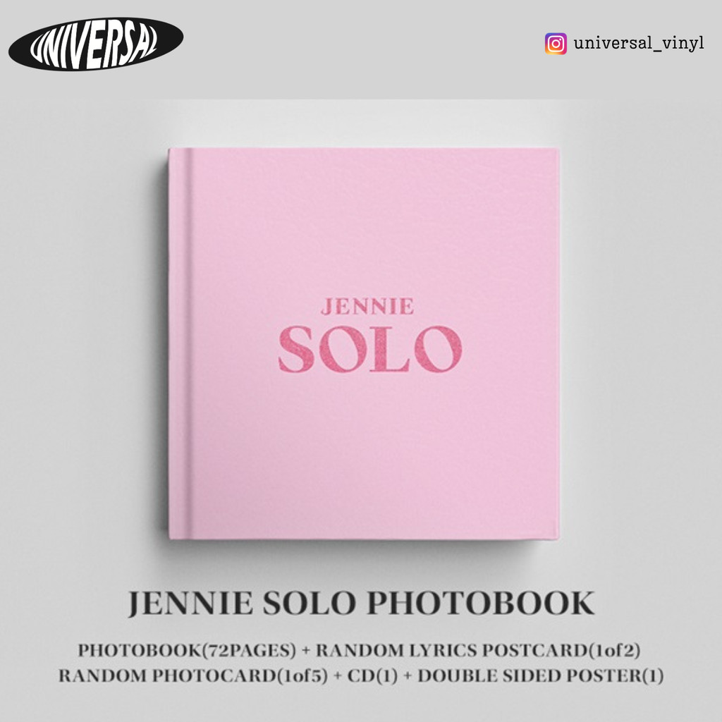 JENNIE (BLACKPINK) - SOLO（CD）