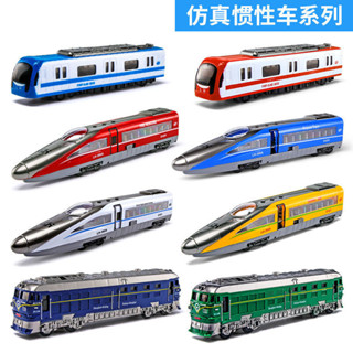 新款凌匯模擬高鐵小火車捷運模型慣性車聲光開門兒童男孩玩具列車4.29