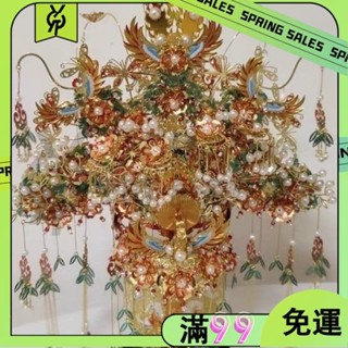 百貨商店diy 鳥冠 金屬拼圖 3D立體 拼裝模型 手工DIY 古風玩具 霞帔 禮物 金屬拼圖 組裝模型 兒童玩具