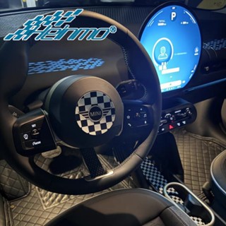 適用於mini COOPER J01 J05 U25 F65 F66 方向盤中心蓋外殼貼紙