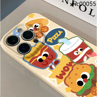 漢堡薯條可樂適用華為nova12pro手機殼oppoa3蘋果15可愛iPhone14/13/12/11promax卡通7
