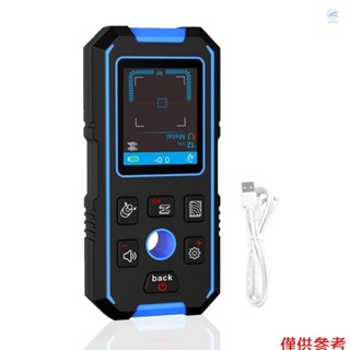 Crtw NF-518 多功能牆壁探測器 2.4 英寸背光 LCD 彩色顯示屏 240*320 解析度 AC 金屬木牆壁
