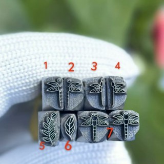 【優選好物】蓮花 吉言 鋼印 首飾 刻刀 鏨子 手工 手鐲 字模 工具 項鍊 定製 圖案 diy 蝴蝶