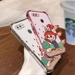 Oppo A5S A12 A7 F9 PRO 手機殼新款透明高階卡通圖案手機殼