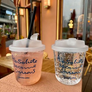 現貨 奶茶杯 一次性透明胖胖杯 PET冷飲咖啡網紅果汁奶茶打包 帶蓋商用