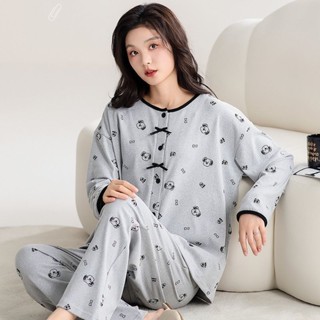 雙面德絨睡衣/韓版女士秋冬款刷毛加厚家居服套裝