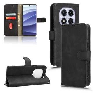 奢華肌膚手感 翻蓋皮套 紅米 Redmi Note 14 Pro Plus 5G 手機殼 Note14 保護殼 插卡 掀