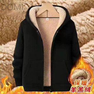🔥臺灣出貨&免運🔥 美式羊羔絨衛衣男秋冬拉鏈保暖刷毛耐髒耐磨外套 寬鬆大碼 男士衣著